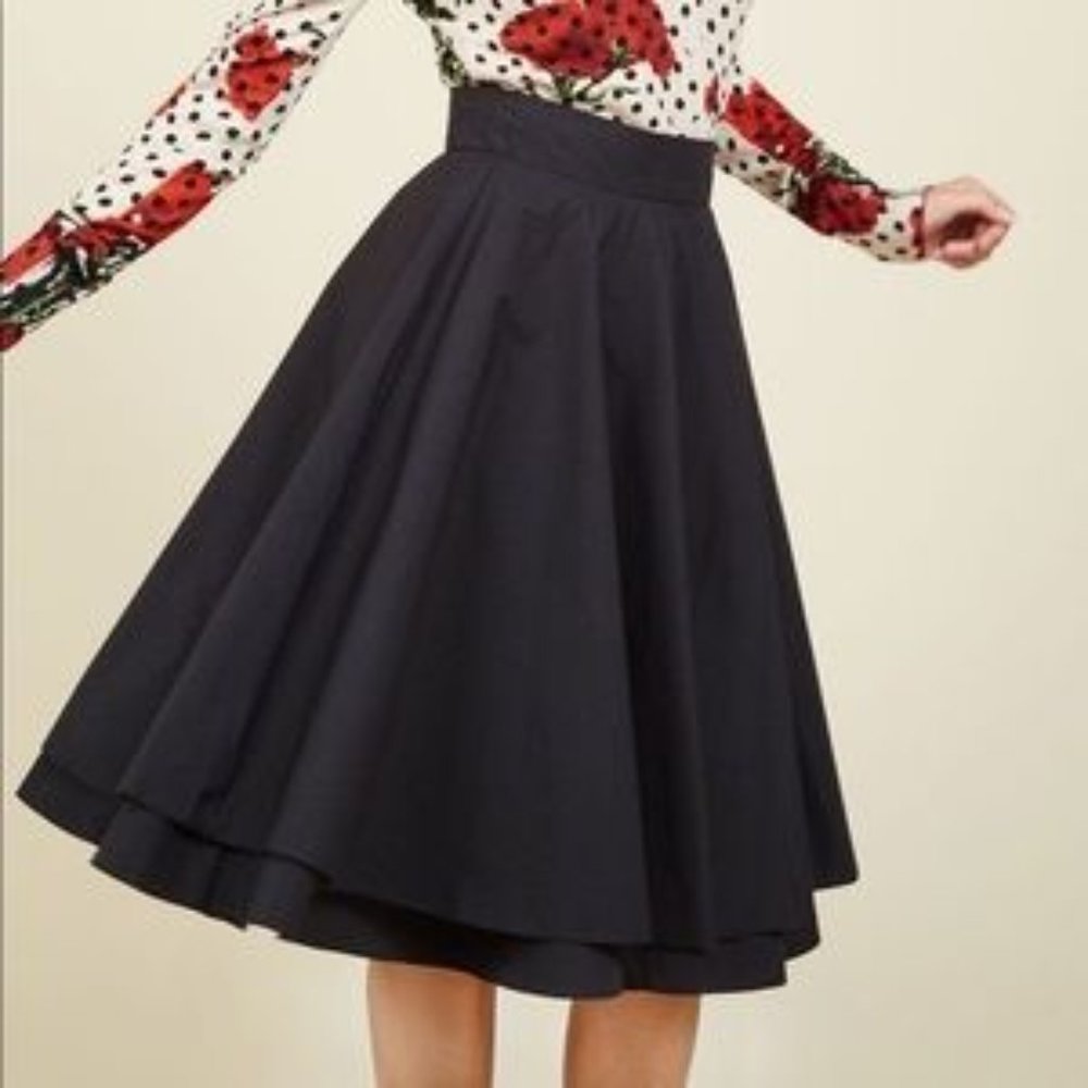 Double Layer Circle Skirt Alice Moon Modcloth